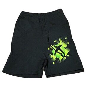 NWOT Xbox Lounge Shorts Black Green Logo Size S Ripple Junction Gamer